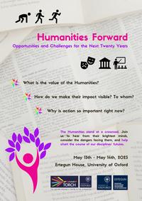 humanities forward poster